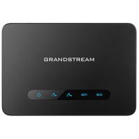 adaptador voip grandstream ht812 v2 negro con 2 puertos ethernet