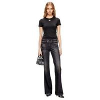 diesel tops y camisetas a19917 0ahqh - t-uncutieslong-od-900 black para mujer
