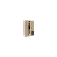 armario 3 puertas abatibles con 3 cajones funcional y moderno
