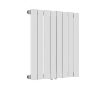 Radiador de panel nore de diseño monocapa plano acero 60x60 cm - blanco  [neu.haus]