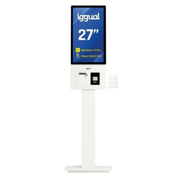 Kiosco interactivo iggual ORCHID KI-27 Intel Core i5 12ª Gen 8GB 256GB SSD 27