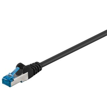 Cable de red Goobay 94153 Cat6a S/FTP 15 m Negro