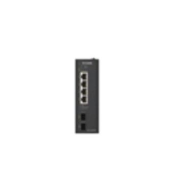 Switch D-Link DIS-210G-06P/M Gestionado L2/L3 4xRJ45 PoE+ 2xSFP DIN Rail