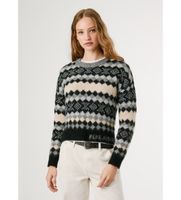 pepe jeans para mujer pl7000039 jersey celestine gris s casual poliester