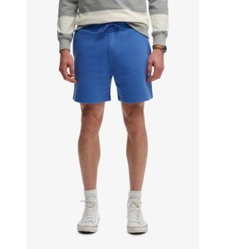 Superdry para hombre. M7110484A Shorts Essential Logo Classic azul (S), Casual, Algodón