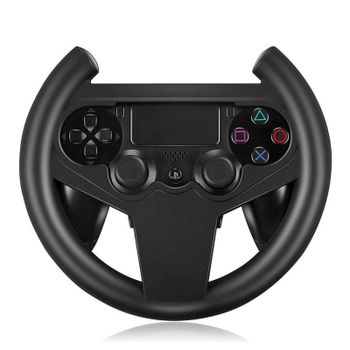 Volante para Mando de PS4 Dam Electronics Simulación Racing con ajuste perfecto ABS/PVC