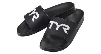 Tyr podium alpha deck sandalias de natacion para mujer negro