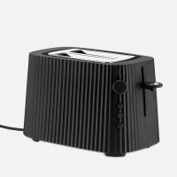 alessi toaster - plisse black