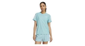 Camiseta de manga corta adidas performance own the run azul  mujer