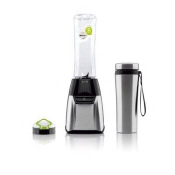 Licuadora Haeger LQ-350.008A 350W Vaso TRITAN 600ml Negro Acero Inoxidable