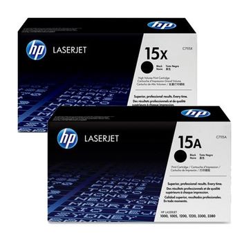 Original Multipack HP LaserJet 3330 Printer Toner Cartridges (2 Pack) -C7115X