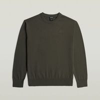 g-star raw jersey d30780-e813 core refined r knit-h020 black live para hombre