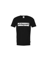 camiseta futbol uhlsport essential promo negro