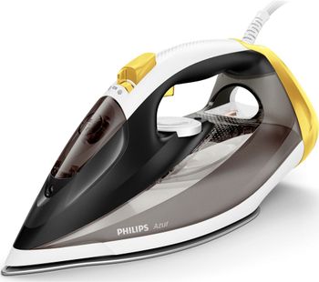 Azur GC4537/86 Steam Iron - Black & Yellow, Black