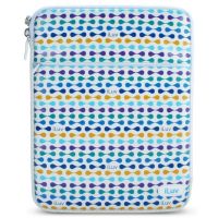 iluv festival funda de cuero estampada para tablets hasta 101