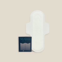 myalma compresas noche 100 algodon organico super plus 9 uds