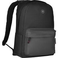 wenger photon 14 laptop backpack - black  grey black