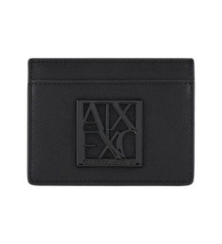 A|X Armani Exchange para mujer. 9485730A87400020 Caterta de tejio recubierto negro (OSFA), Casual, Poliéster
