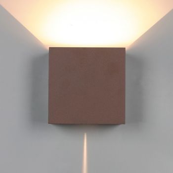 Aplique de exterior led davos xl 3000k (2x10w)