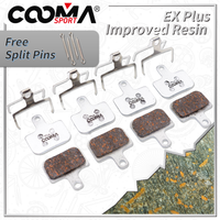 4 pares de pastillas de freno de disco para bicicleta para sram db1 db3 db5 sram level ttl calipermult caliper ex plus class respaldo de aleacion de aluminio