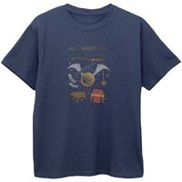 harry potter camiseta all i want for christmas para nino