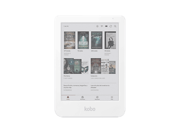 eBook - Kobo Clara Colour, Pantalla Táctil Color E-Ink Kaleido™ 3 de 6”, 16GB, Comfortlight PRO, IPX8, color, Blanco