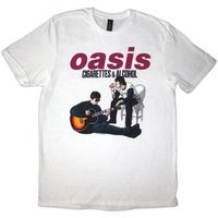 oasis camiseta manga larga cigarettes alcohol para hombre