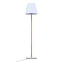 farola solar h150cm wood