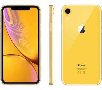 Apple iPhone XR - 64 GB, Yellow, Yellow