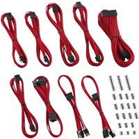 cablemod classic modmesh rt-series asus rogseasonic cable kit - red red