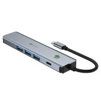 leotec leds05 docking station 5 en1 usb-c pd 100w  usb 30  hdmi 4k