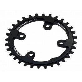 Stronglight Plato Sram Xx1 Mtb Aluminio 1x11v.4 Brazos 76 Bcd Negro 32 Dientes