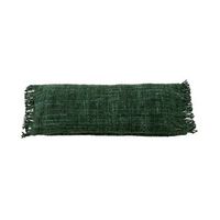 funda cojin algodon bazar bizar oh my gee 35x100 - verde oscuro