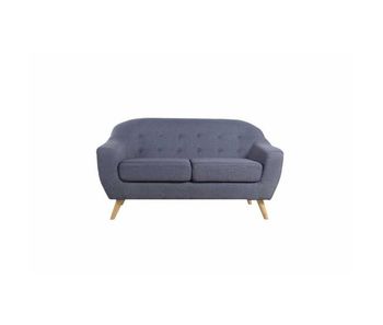 Sofa 2 plazas marte (color: gris)