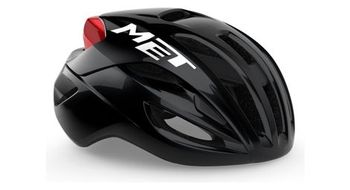Casco met rivale mips road negro rojo