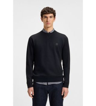 BOSS para hombre. 50509323 Sudadera Westart marino (S), Casual, Algodón