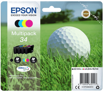 EPSON Multipack 4-colours 34 DURABrite Ultra Ink
