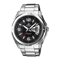 reloj casio edifice classic ef-129d-1av collection 100m water resist correa de acero  448mm