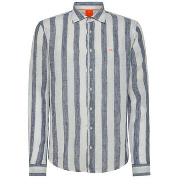 Sun68 Camisa manga larga q-nol-65804 para hombre