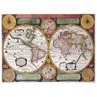 legendarte - cuadro lienzo impresion digital - mapa antiguo no 56 - decoracion pared cm 40x50