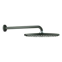 conjunto de ducha grohe rainshower cosmopolitan 310 con brazo mural 380 mm 1 chorro anthracite 26066al0