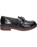 mocasines de piel para mujer pitillos 10890 negro 40
