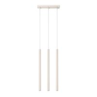 lampara colgante vacu beige 3 luces