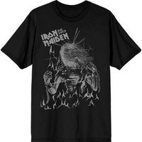 iron maiden camiseta manga larga est 1975 life after death para mujer