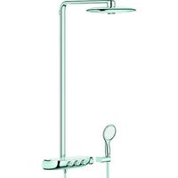 sistema de ducha con termostato incorporado grohe rainshower system smartcontrol duo 360 white chrome 26250ls0