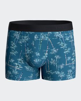 Boxer de punto de hombre estampado en Lyocell