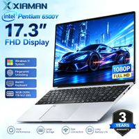 xiaman 2026 nuevo ordenador portatil intel de 173 pulgadas ordenador portatil intel pentium 6500y 16 gb de ram 1 tb 2 tb ssd 19201080p windows 11 huella dactilar ordenadores portatiles de