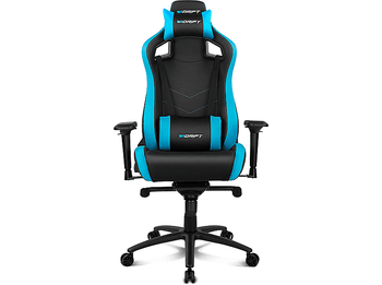 Silla gaming - Drift DR500BL, Reposabrazos 4D, Cojín cervical y lumbar, Reclinable, Giratorio