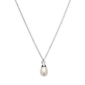Cadena para mujer de plata 925 con perla