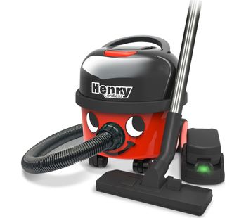NUMATIC Henry Cordless Vacuum Cleaner - Red, Red